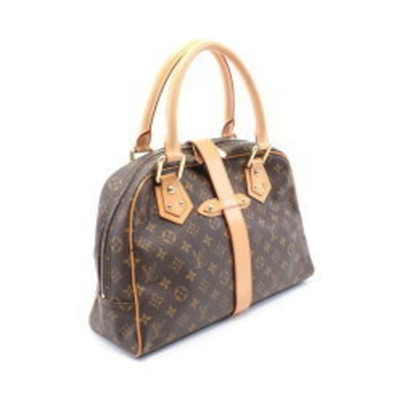 Louis Vuitton Manhattan GM handbag Leather Monogram brown - Picture 2 of 7